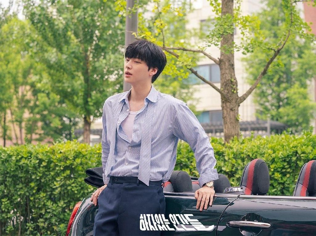 Muncul Perdana di Depan Publik, Ahn Jae Hyun Minta Maaf Muncul Perdana di Depan Publik, Ahn Jae Hyun Minta Maaf