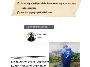 Hiks! Driver Ojol Ini Tetap Ingat Belikan Jus Anaknya Saat Kerja Hiks! Driver Ojol Ini Tetap Ingat Belikan Jus Anaknya Saat Kerja