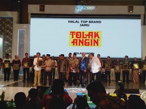 Tolak Angin Sido Muncul Raih Halal Top Brand 2019 dari MUI