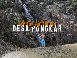 Air Terjun Desa Pongkar, Secuil Keindahan di Pinggir Indonesia