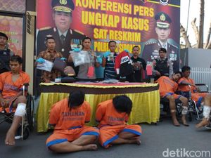 Pelaku Curanmor Bersenjata Bondet di Sidoarjo Ditembak
