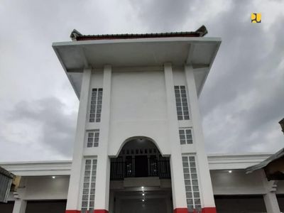 Dipermak Usai Kerusuhan, Ini Bangunan Pasar Wouma di Wamena