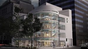 Mengintip Megahnya Gerai Starbucks di Chicago AS