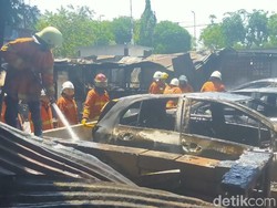 Ada Lima Peristiwa Kebakaran di Surabaya Dalam Sehari