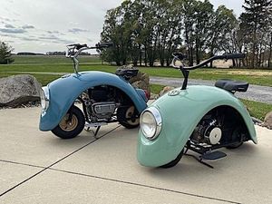 Lucu, Volkspod Minibikes Dibuat dari Fender VW Kodok Lucu, Volkspod Minibikes Dibuat dari Fender VW Kodok