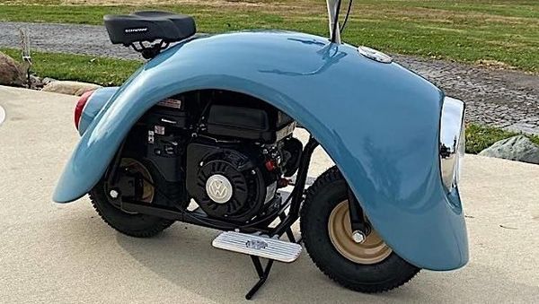 Saat Fender Mobil VW Kodok Jadi Motor Mini