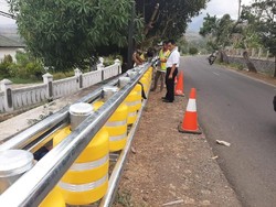 Kurangi Risiko Kematian, Dishub Jabar Tambah Roller Barrier di Jalur Rawan