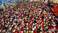 Ribuan Anak Ikuti Lomba Mewarnai