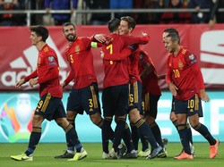 Kualifikasi Piala Eropa: Tampil Sangat Dominan, Spanyol Gulung Malta 7-0