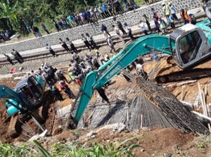 Penampakan Proyek Double Track Sukabumi-Bogor Longsor!