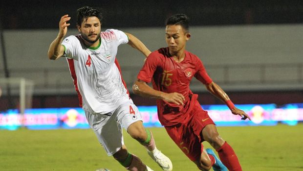 Timnas Indonesia U-23 gagal mempertahankan keunggulan di babak pertama.