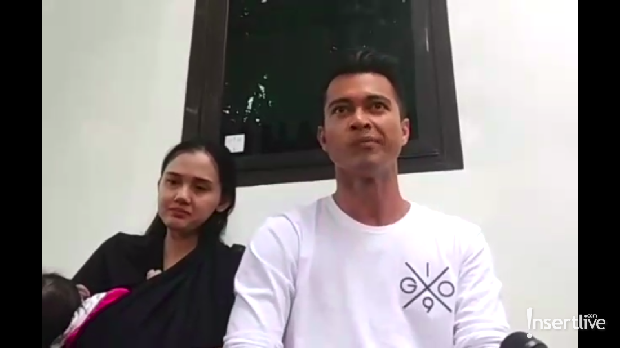 Eza Gionino dan Meiza di Polresta Bogor.