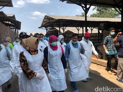 Khofifah Imbau Peternak Ayam Petelur Gunakan Sistem Kandangisasi