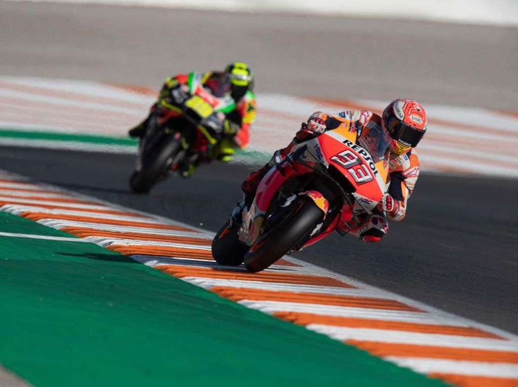Marc Marquez Tutup Musim dengan Kemenangan Marc Marquez Tutup Musim dengan Kemenangan