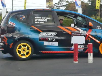 Aksi Slalom Bocah Berumur 12 Tahun Asal Yogyakarta