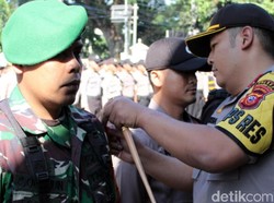 Ratusan Personel Gabungan Amankan Pilkades Serentak di Sukabumi