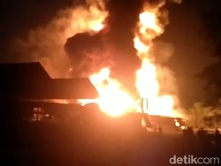 Pabrik Pengolahan Karet di Jambi Kebakaran