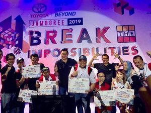 1.500 Peserta Ramaikan Jamboree, Jajal Elektrifikasi Toyota