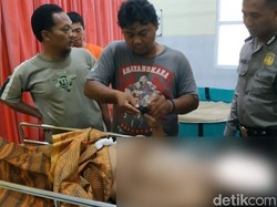 Kram Perut, Pekerja Proyek Normalisasi Sungai Blitar Ditemukan Tewas