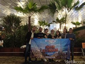 Senang Banget! dtraveler Akhirnya Berangkat ke Dubai