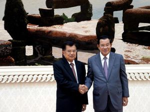 Bertemu PM Kamboja, JK Harap Hubungan Bilateral Makin Erat