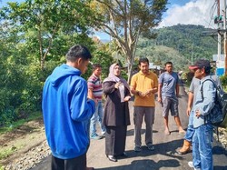 Jalan di Aceh Tengah yang Viral Hancur Digaruk Diperbaiki