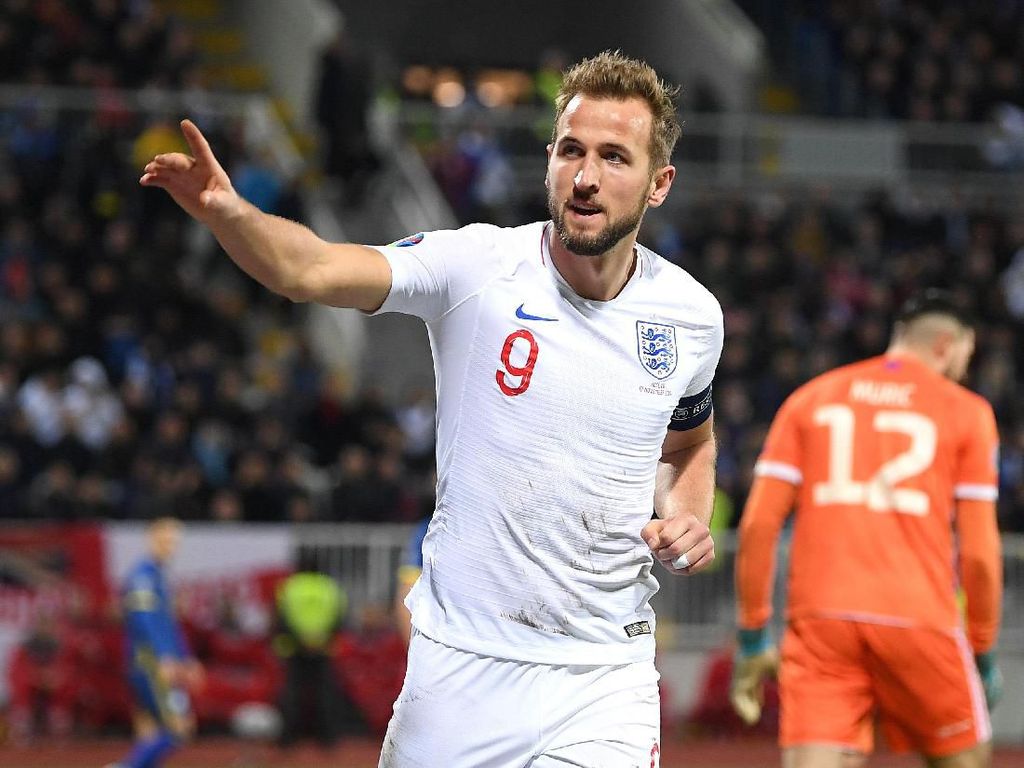 Kualifikasi Piala Eropa: Inggris Hajar Kosovo 4-0