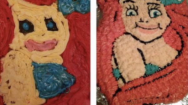 Bikin Ngakak, 10 Kue Ultah Bertema Disney yang Tak Sesuai Ekspektasi