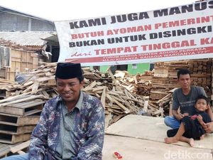 Usai Penggusuran, Spanduk Maju Kotanya Bahagia Warganya??? Muncul di Sunter