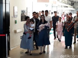 Dijemput Iriana, Lembah Manah Cucu Jokowi Tinggalkan RS PKU Solo