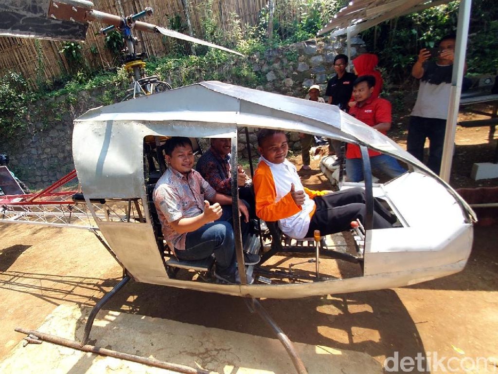 Lapan Sebut Helikopter Buatan Jujun Belum Layak Terbang Lapan Sebut Helikopter Buatan Jujun Belum Layak Terbang