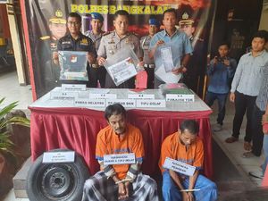 Komplotan Penggelapan Mobil Rental Antarkota Dibekuk