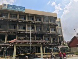 Damkar: Gedung SMK Yadika 6 yang Terbakar Tak Dilengkapi Rekomendasi Kami