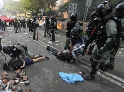 1 WN Jepang Ditangkap di Dekat Kampus Hong Kong yang Dikepung Polisi