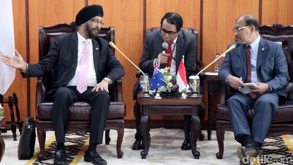 Wakil Ketua DPD RI Bertemu Perwakilan Selandia Baru