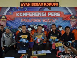9 Budak Narkoba di Batu Digulung, Mulai Driver Ojol hingga Petani