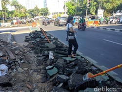 Jalur Sepeda Cikini Dibongkar demi Trotoar, Begini Pendapat Pejalan Kaki