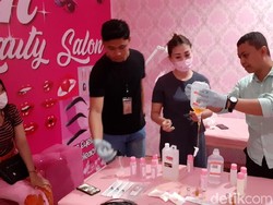 Polisi Gerebek Salon Kecantikan Ilegal di Makassar