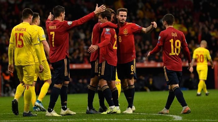  atas Rumania di Kualifikasi Piala Eropa  Kualifikasi Piala Eropa 2020: Spanyol Bungkam Rumania 5-0