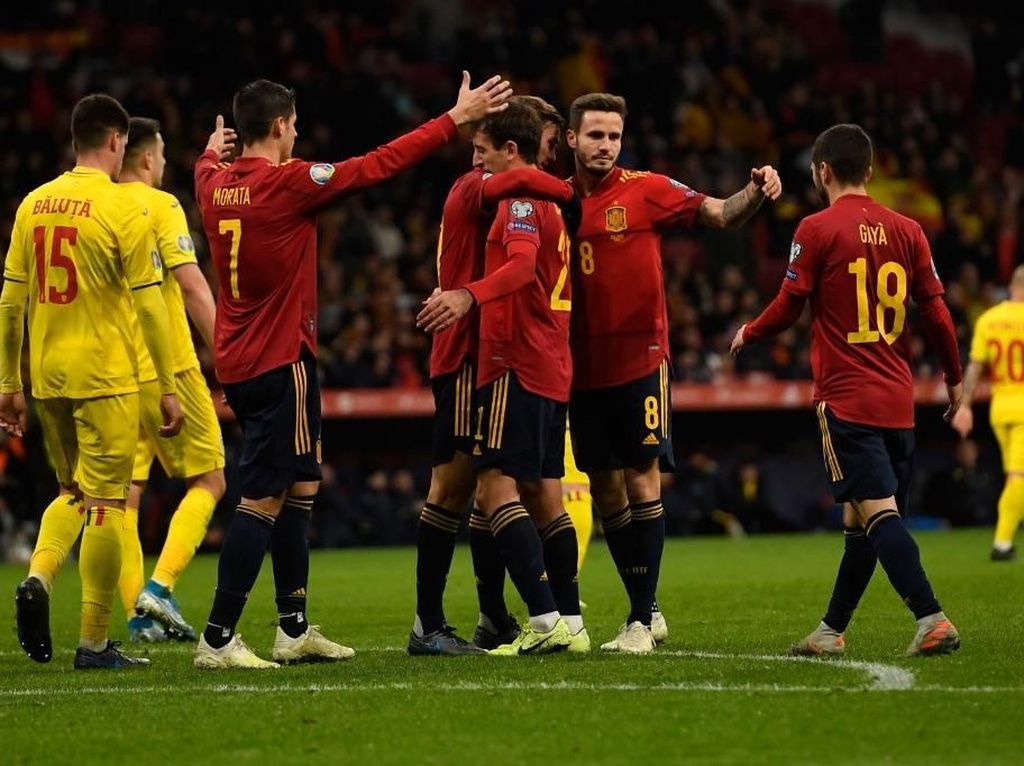 Kualifikasi Piala Eropa 2020: Spanyol Bungkam Rumania 5-0 Kualifikasi Piala Eropa 2020: Spanyol Bungkam Rumania 5-0