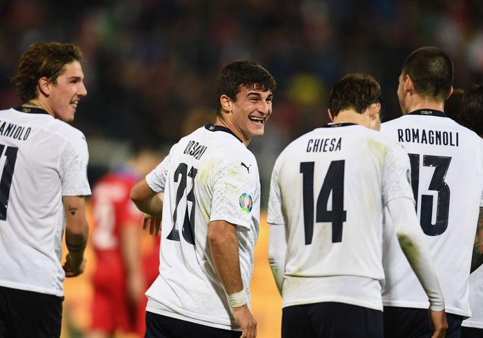 Italia sempurna di Kualifikasi Piala Eropa 2020. (Foto: Claudio Villa/Getty Images) Italia sempurna di Kualifikasi Piala Eropa 2020. (Foto: Claudio Villa/Getty Images)