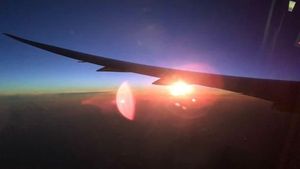 Foto Pesawat Australia Terbang di Rute Terpanjang Sedunia