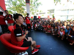 Liliyana Natsir Berbagi Kisah dan Motivasi ke Peserta Audisi PB Djarum