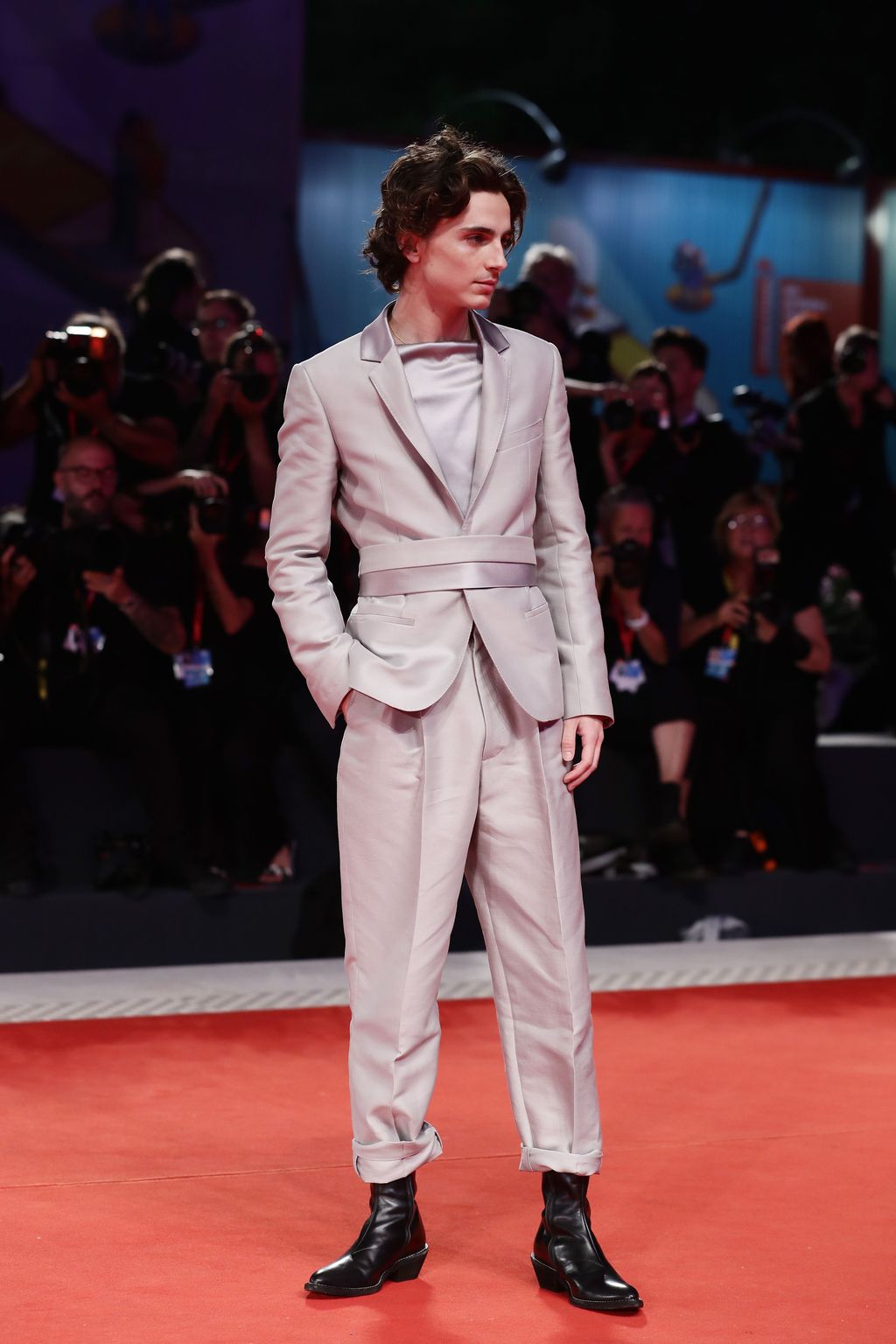VENICE, ITALY - SEPTEMBER 02:  TimothÃ©e Chalamet attends 