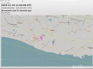 Gempa Darat Kembali Terjadi di Klaten Malam Ini, Magnitudo 2 SR