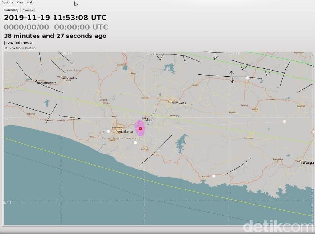 Gempa Darat Kembali Terjadi di Klaten Malam Ini, Magnitudo 2 SR Gempa Darat Kembali Terjadi di Klaten Malam Ini, Magnitudo 2 SR