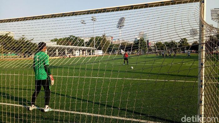 Timnas U-23 menjalani latihan terakhir di Jakarta sebelum ke SEA Games 2019. (Foto: Randy Prasatya/detikSport) Timnas U-23 menjalani latihan terakhir di Jakarta sebelum ke SEA Games 2019. (Foto: Randy Prasatya/detikSport)