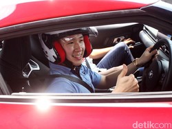 Kesan Marcus Setelah Geber Toyota GR Supra di Sirkuit