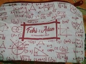 Kreatif Tapi Bikin Pusing, Suvenir Nikah Penuh Rumus Matematika Ini Viral Kreatif Tapi Bikin Pusing, Suvenir Nikah Penuh Rumus Matematika Ini Viral