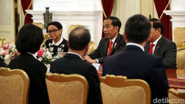 Presiden Jokowi Menerima Parlemen Singapura